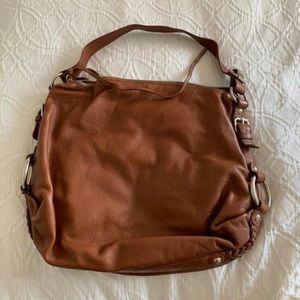 Brown Leather Banana Republic Purse